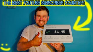 Lametric Time Review Smart Clock Youtube Sub Counter And Many More Features [upl. by Billie]