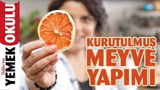 Kurutulmuş Meyve Yapımı  Evde Portakal Greyfurt Mandalina Kurutma  Hiçbir Yerde Olmayan İpuçları [upl. by Danyelle517]