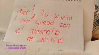 Aumento a Jubilados Retenido IPS PBA Diciembre 2023 [upl. by Ytak]