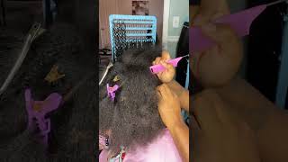 How to part for straight back braids fyp hairtutorialforstraightbackbraids braidertips [upl. by Yelsek210]