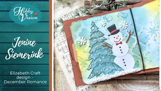 FBLive  Creatief met ECD Art Journal Specials December Romance door Jenine  22 juli [upl. by Eliam]