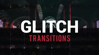 Glitch Transitions Premiere Pro Templates [upl. by Atteynot]