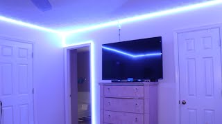 How I Installed the LED lights in my livingroom [upl. by Einot]