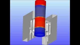 Simulation extrusion soufflage  Réservoir [upl. by Cochrane]