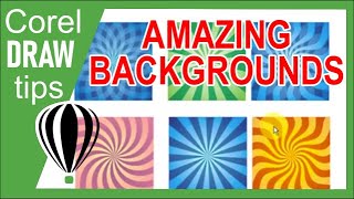 Creating a distinguishing background in CorelDraw [upl. by Golub]