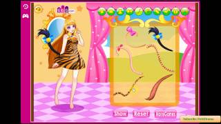 Girls dress up game  Cat Girl Dress up girls fashion game HD [upl. by Raseta]