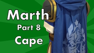 Marth Cosplay Tutorial Part 8 Cape [upl. by Nelaf]