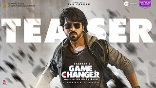 Game Changer Teaser  4K   Ram Charan  Kiara Advani  Shankar  Dil Raju  Shirish  Zee Studios [upl. by Tray]