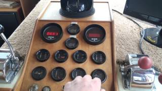 Tollycraft 48 brief look and engine start [upl. by Milks]