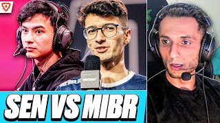 FIRST PLAY IN GAMES  FNS Reacts to SEN vs MIBR VCT Americas Kickoff 2024 [upl. by Vano650]