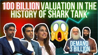 Shark Tank Pakistan 100 Arab Valuation  Demand 300 Crore  Judges Angry Reaction [upl. by Nwahsav620]