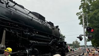 Union Pacific big boy 4014 in De Soto Mo [upl. by Ladnyc]