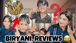 Aj Banai Biryani  kaisi Bani  Sb K reviews ❤️ Abbas7Family [upl. by Tolliver]