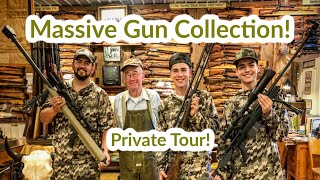 Private Tour of MASSIVE GUN Collection AMERICAN History [upl. by Sivam352]