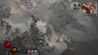 D4 Barbarian unkillable high damage charge mighty throw [upl. by Elyn752]