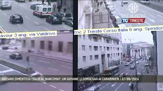 ANZIANO DIMENTICA I SOLDI AL BANCOMAT UN GIOVANE LI CONSEGNA AI CARABINIERI  07092024 [upl. by Eico990]