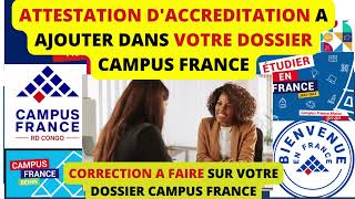 CORRIGER VOTRE DOSSIER Campus France 2023  Études en France 🇫🇷 [upl. by Shamrao456]