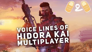 Call of Duty CODM COD Mobile Voice Lines of Hidora Kai UHD 4K Gameplay [upl. by Anstice]