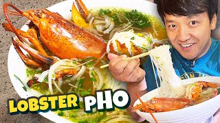 LOBSTER PHO amp VIETNAMESE Hotpot  LITTLE SAIGON Food Tour [upl. by Ellehs]