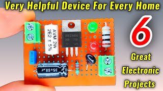 6 helpful Electronic Projects For Beginners [upl. by Domenic]