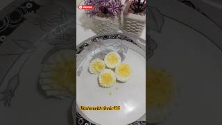 Boiled eggs hack shorts egg trending kitchenwithannie [upl. by Kerad]