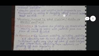 process involved in wind erosion BGYCT131 Geology BSCG IGNOU [upl. by Kristel]