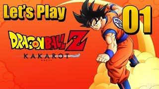 Dragon Ball Z Kakarot  Lets Play Part 1 Stop the Saiyan Invasion [upl. by Perron167]