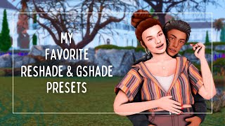 My Favorite Sims 4 Reshade and Gshade Presets  Links 💚  The Sims 4 ts4 thesims4 [upl. by Assilat805]