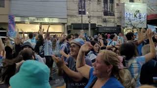 FESTEJOS EN LA SEDE  RACING CAMPEON SUDAMERICANA 2024 [upl. by Nomrej]