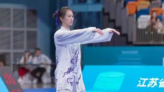 2024 Tong Xin • Fujian  Taijiquan • 🥇 9816  China Wushu Taolu Championships [upl. by Nalor]