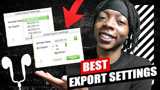 The Best Export Settings  How To Export Songs x Stems Correctly BeatStars Spotify Apple Etc [upl. by Irollam]