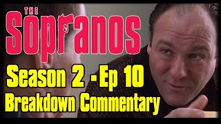 The Sopranos Season 2 Episode 10 quotBust Outquot Breakdown Commentary [upl. by Naahs]