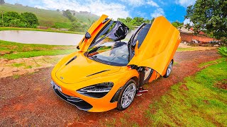 FUI VISITAR O SITIO DO MEU AMIGO DE MCLAREN 720S [upl. by Morena151]