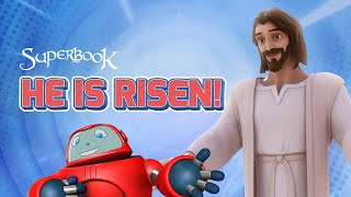 Superbook  He is Risen  Easter Story  Season 1 Episode 11  Full Episode Official HD Version [upl. by Magnusson]