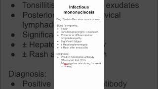 Infectious mononucleosis [upl. by Pren]