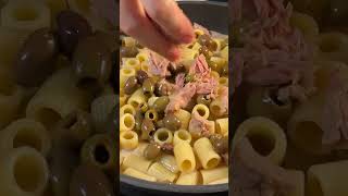 🔥 PASTA ZERO STRESS EPISODIO 3  MEZZE MANICHE CREMOSE al TONNO😍 Shorts [upl. by Sucramaj149]