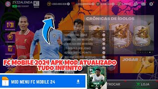 Como Ter Dinheiro Infinito no FC mobile 2024  Novo mod APK fc 24 [upl. by Nommad287]