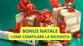 Bonus Natale 2024 Compilazione Facile e Veloce [upl. by Novj]