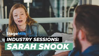 Sarah Snook on acting listening and letting go Interview  The Wharf at STC [upl. by Mazel]