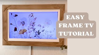 Simple DIY Frame TV [upl. by Oleic]