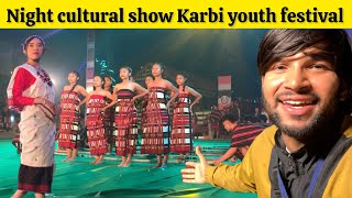 Night Cultural Show  50th Karbi youth festival 2024  Golden Jubilee  Taralangso Diphu Assam [upl. by Etteoj702]