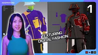 PART 1  How to Texture Digital Fashion  Organising UVs in Clo3d [upl. by Menides]