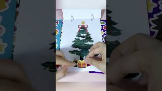 Decorate Christmas Tree Stickers christmas asmrsounds kawaii christmasdecor kawaii shorts [upl. by Nnyliram]