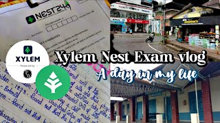 Xylem Nest Exam Vlog💚XylemA day in my life💌VlogNest examAdith Nath [upl. by Lester]