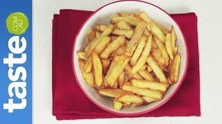 How to make your own hot chips  tastecomau [upl. by Giaimo878]