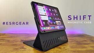 ESR Gear Shift Magnetic Case For iPad Pro  Unboxing amp Review [upl. by Weikert]