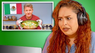 Do Mexican Moms Approve of Gordon Ramsays quotMexicanquot Recipes [upl. by Anyahs792]