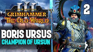 Getting a Beating From Throgg  Boris Ursus 2  The Old World Campaign  SFO Grimhammer 3 [upl. by Gerg]