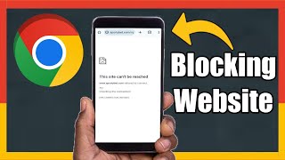 How To Block Any Website On Chrome Browser  Block Website On Android [upl. by Namielus623]