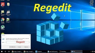 How to Open Registry Editor Regedit using run command [upl. by Kerrie123]